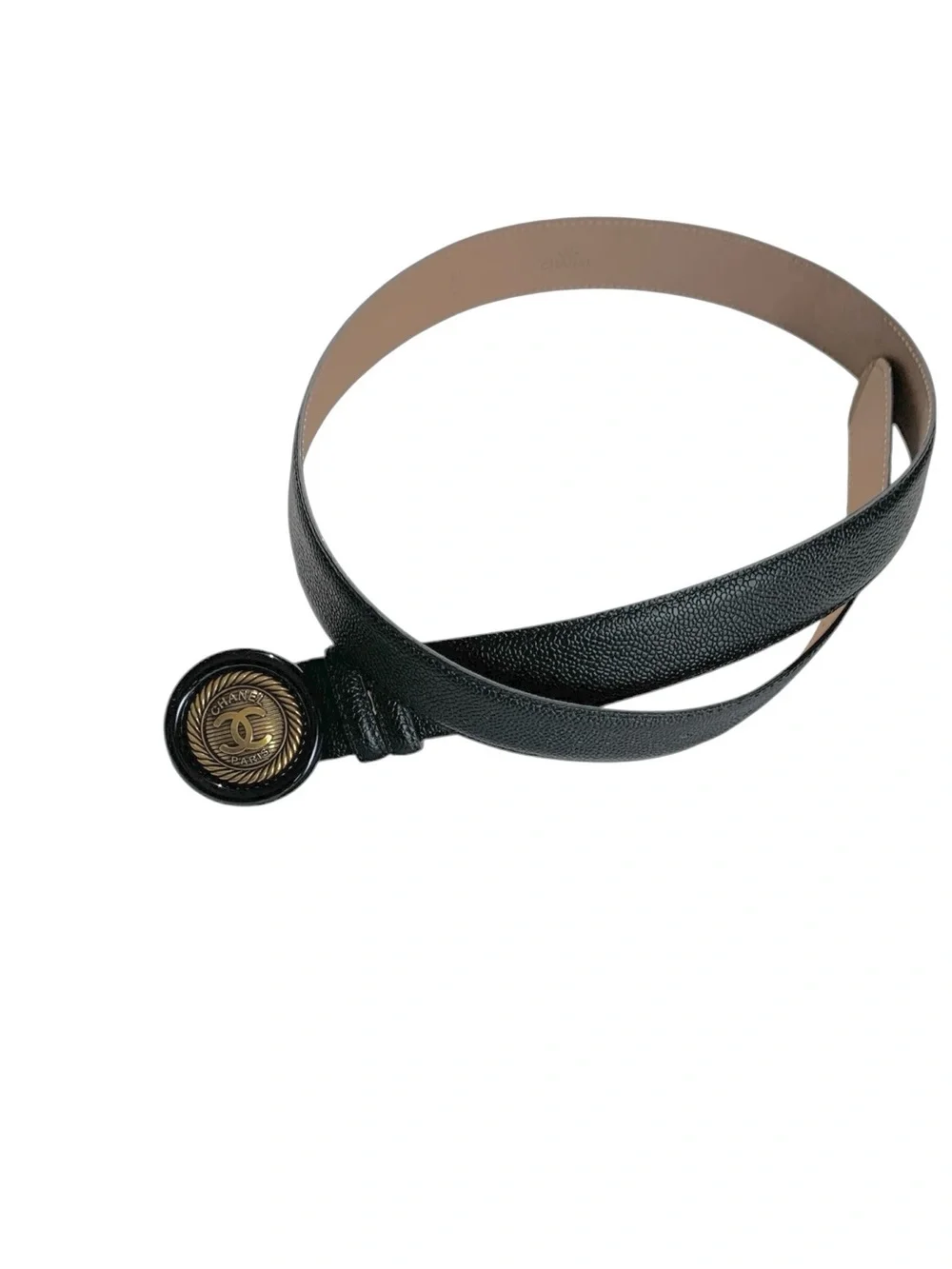 🖤 Black Leather Medallion Belt 🖤